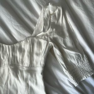 Wilfred Aritzia puff sleeve blouse